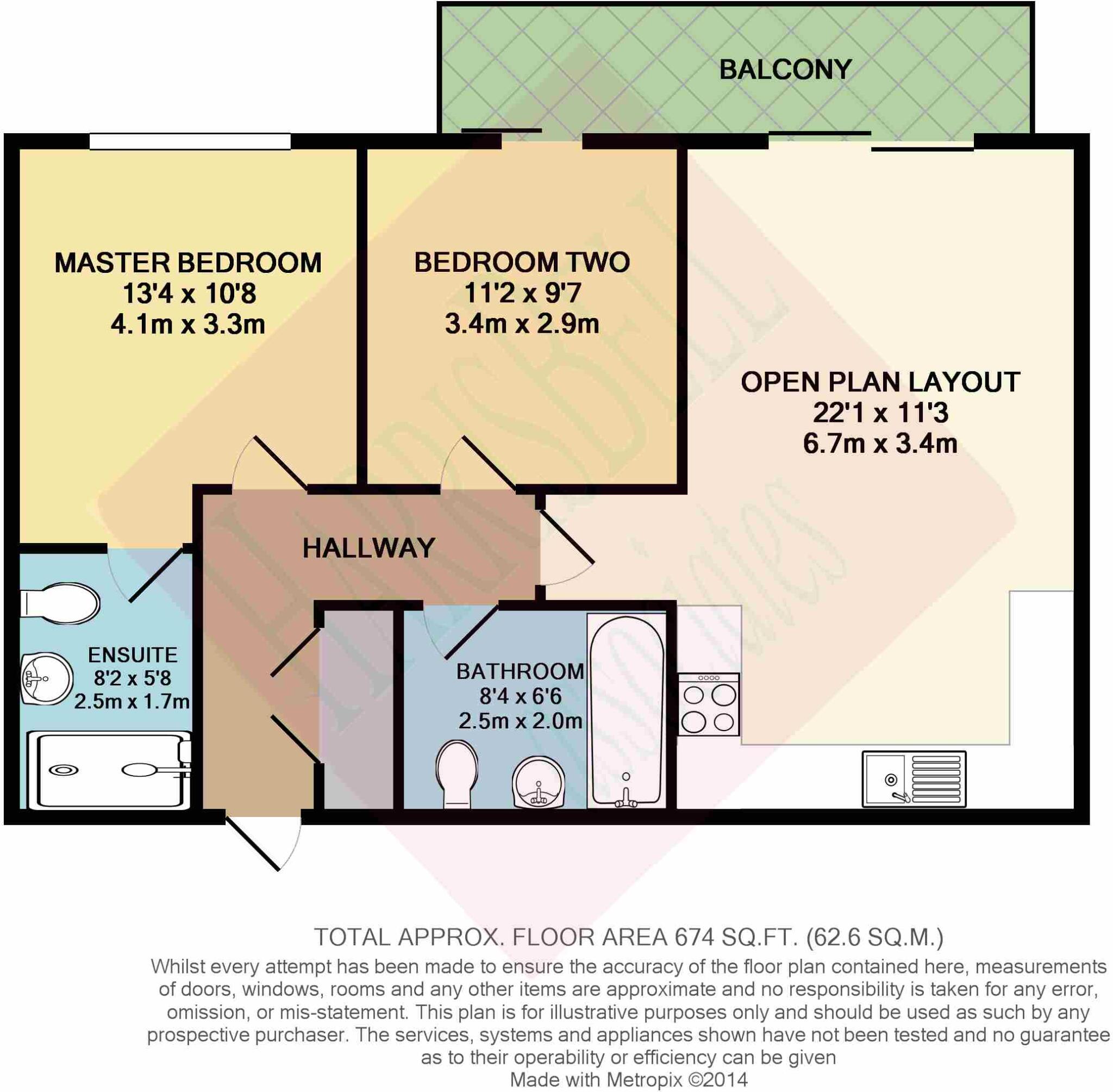 Peasholm Gap, Scarborough, North Yorkshire, YO12 floorplan