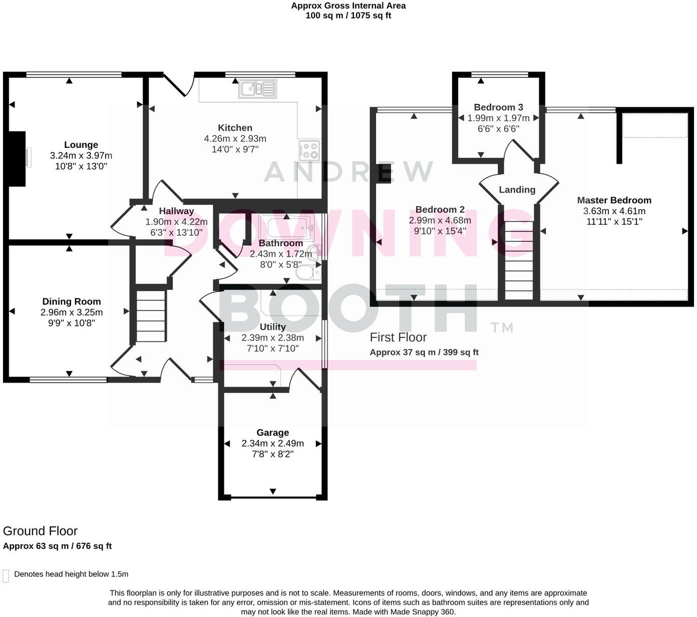 Thornfield Crescent, Burntwood, WS7 2JB - For Sale By Auction floorplan