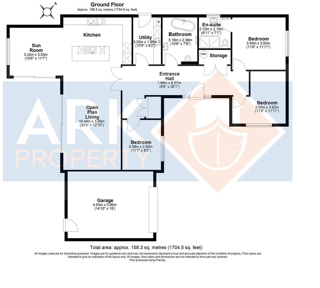 West Cobgate, Moulton floorplan