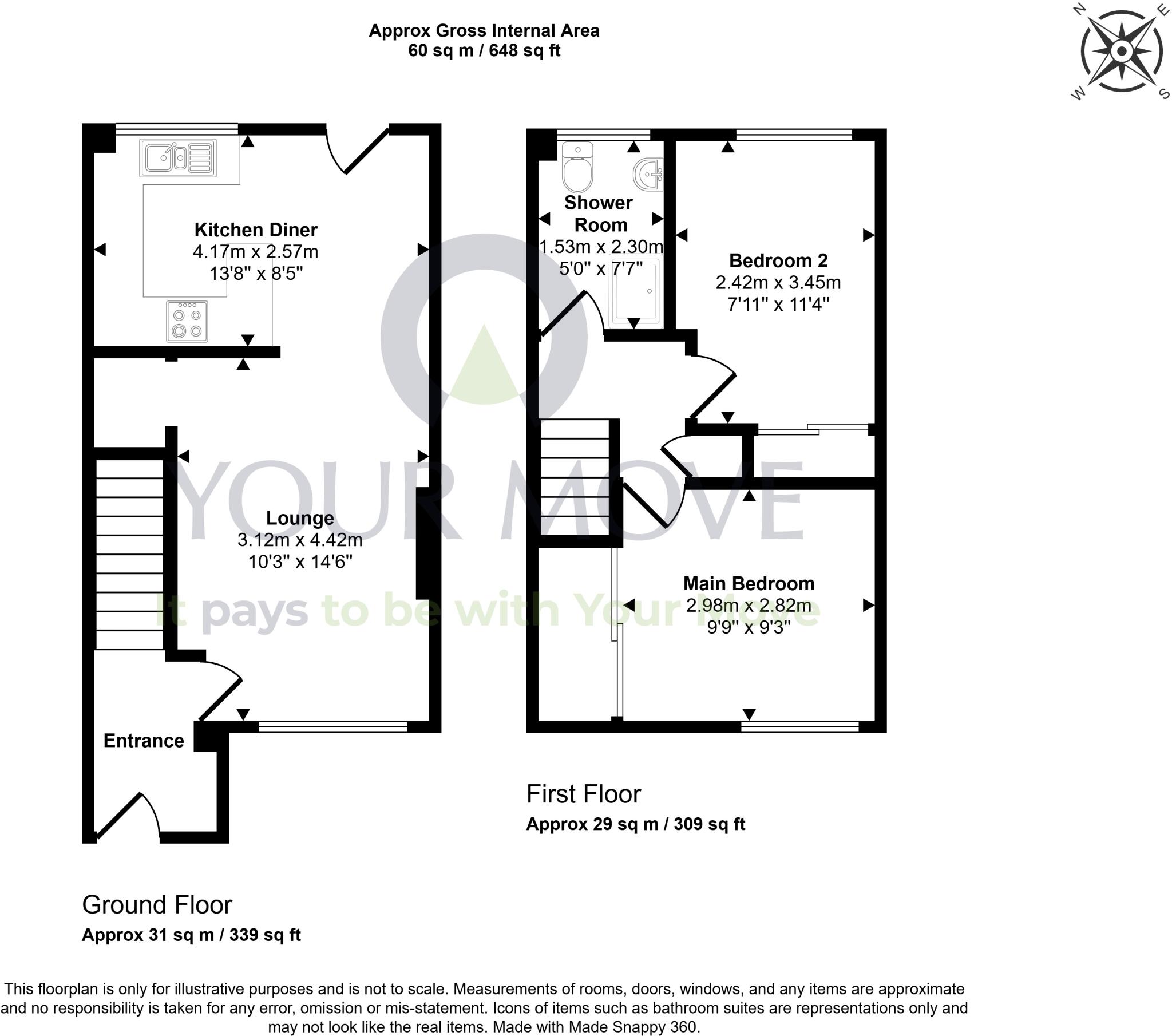 Dunbar Place, Kirkcaldy, Fife, KY2 floorplan