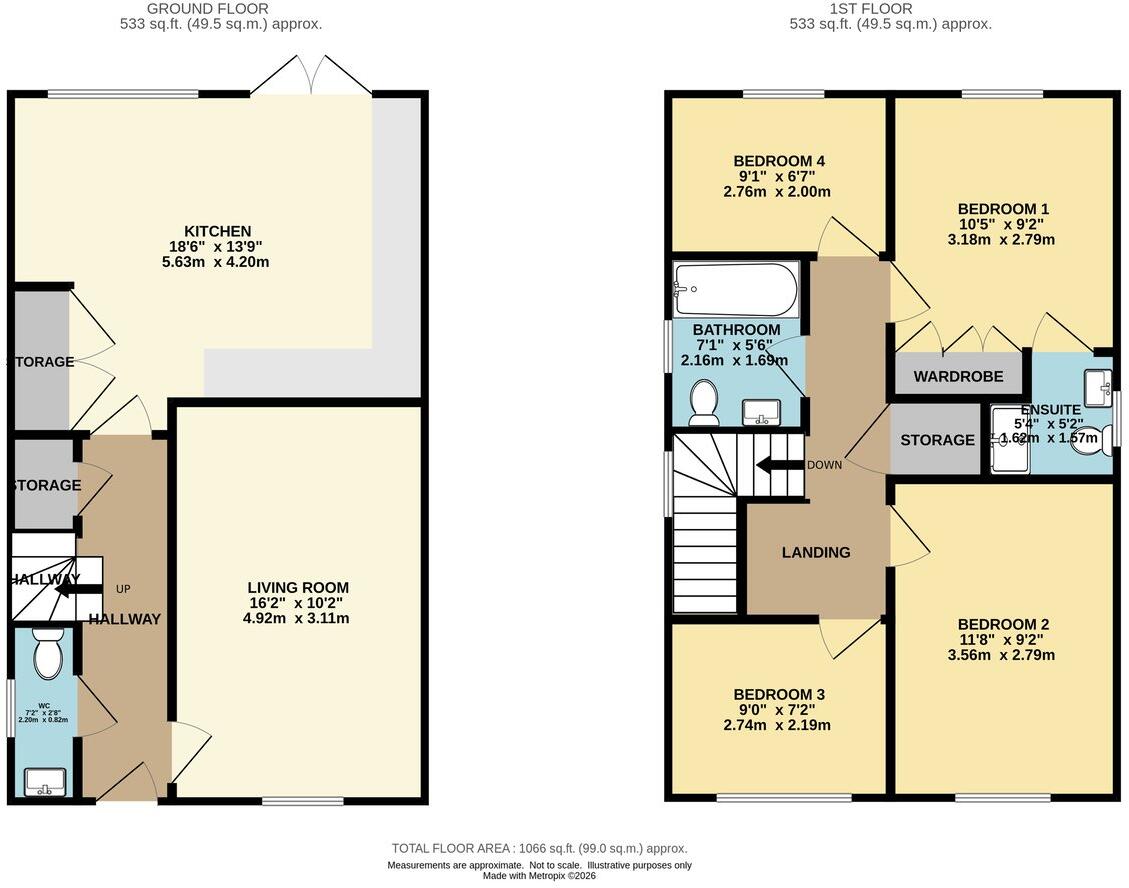 Poitiers Drive, Bournemouth, BH11 floorplan