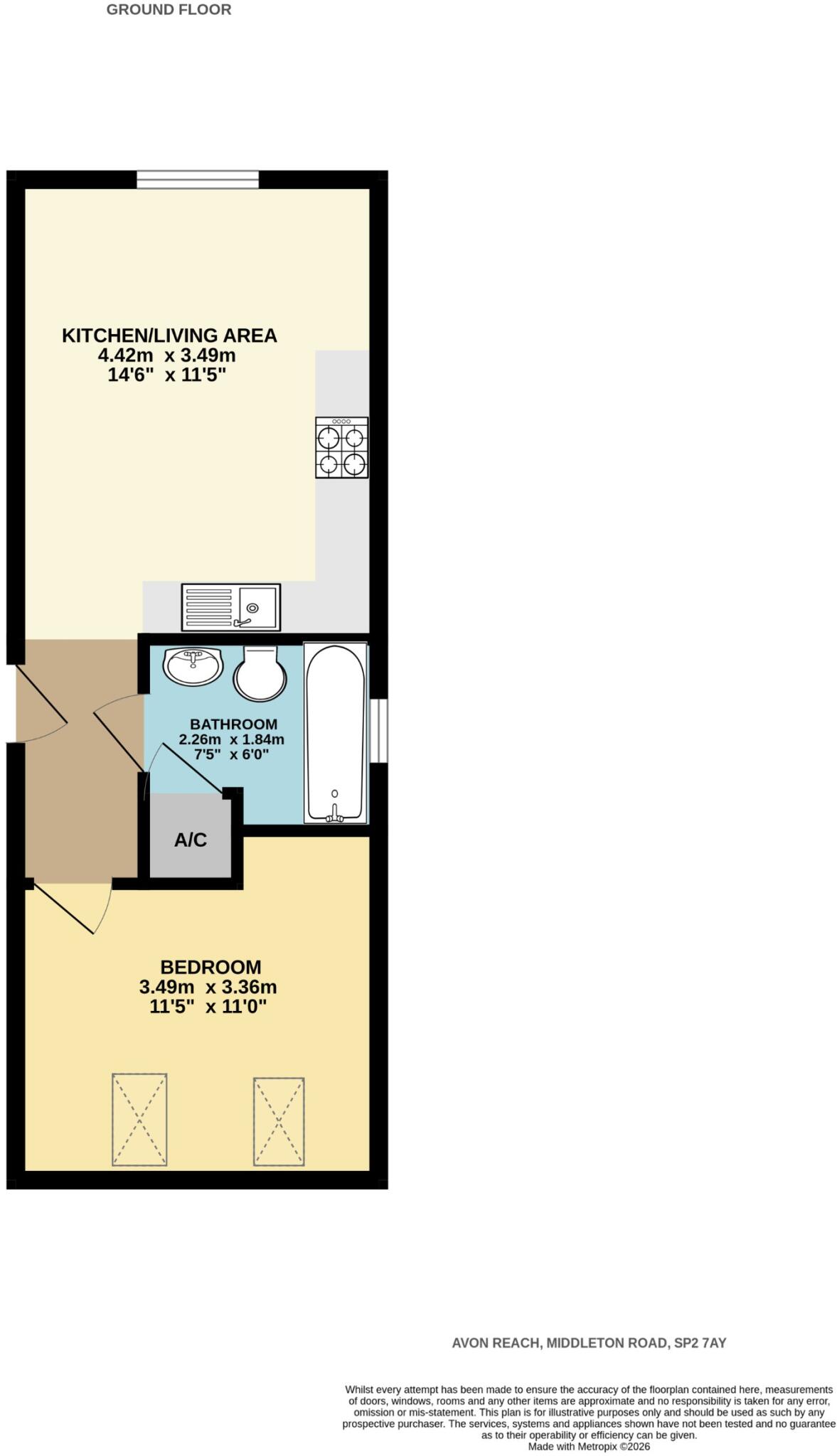 *VIEWINGS PAUSED* Middleton Road, Salisbury, SP2 floorplan