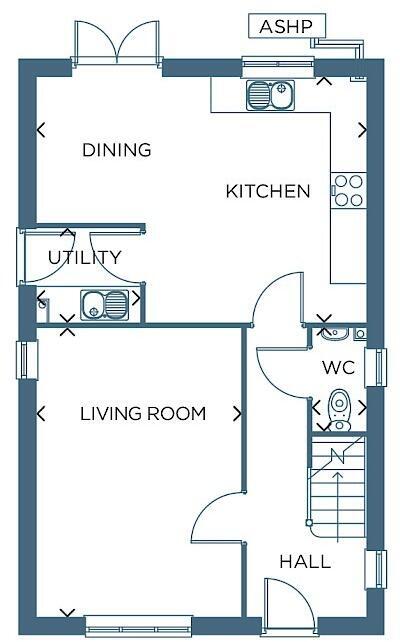Hollinwell Heath, Kirkby-in-Ashfield, Mansfield, NG17 floorplan