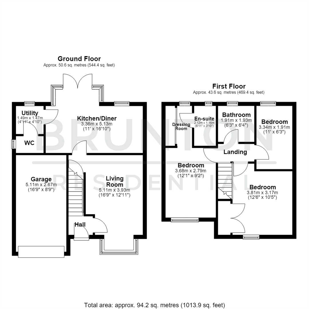 Smiths Close, Morpeth, NE61 floorplan