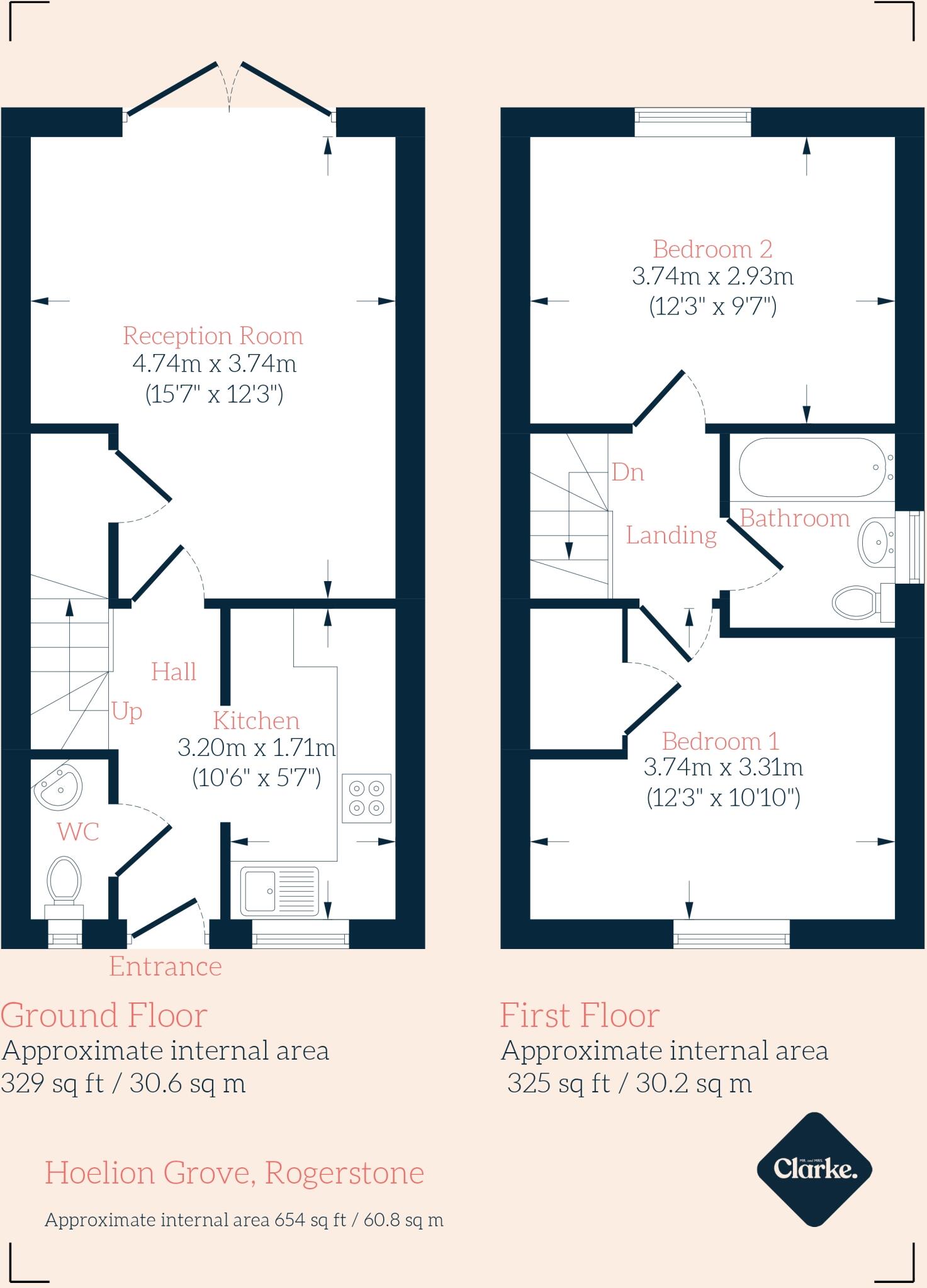 Hoelion Grove, Rogerstone floorplan