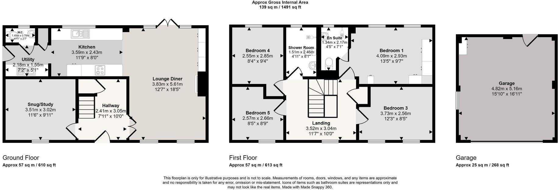 Greenbank Lane, Liskeard, PL14 floorplan