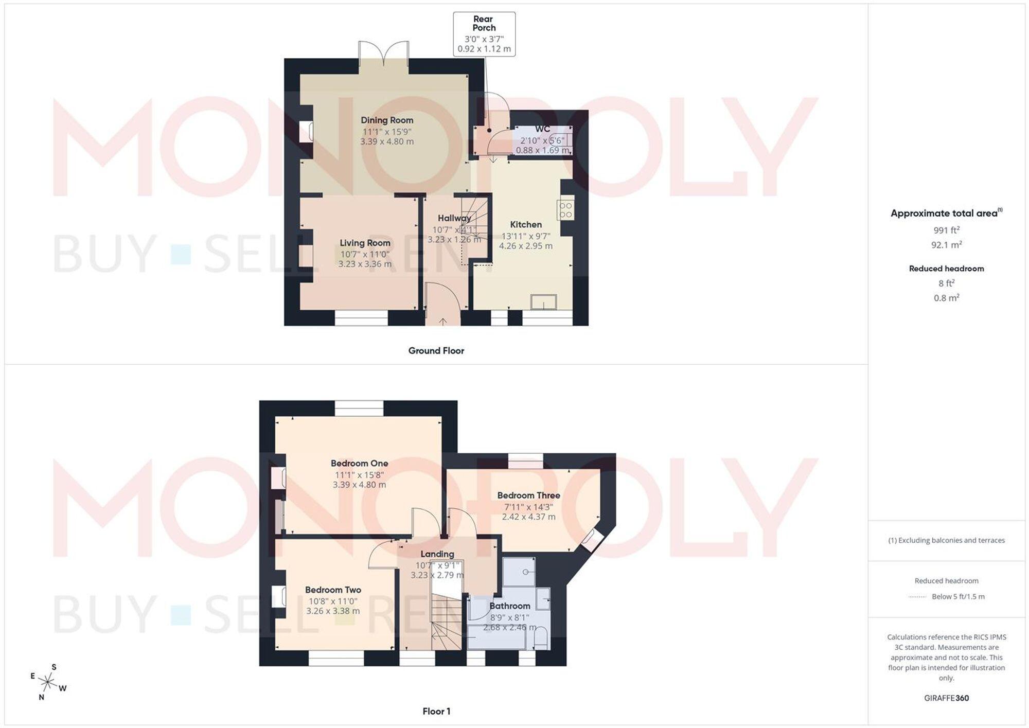 Park View, Rossett, LL12 floorplan