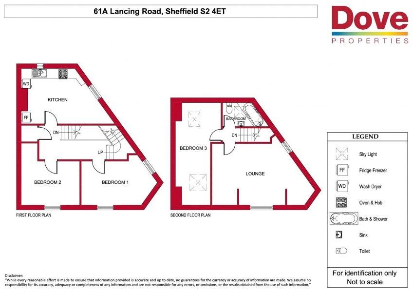 61a Lancing Road, City Centre floorplan