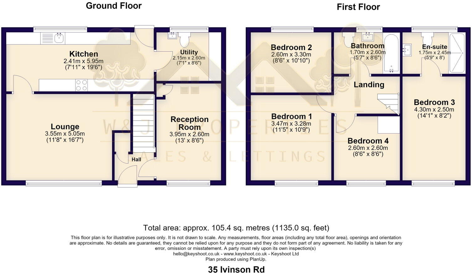 Ivinson Road, Darwen, BB3 0EN floorplan