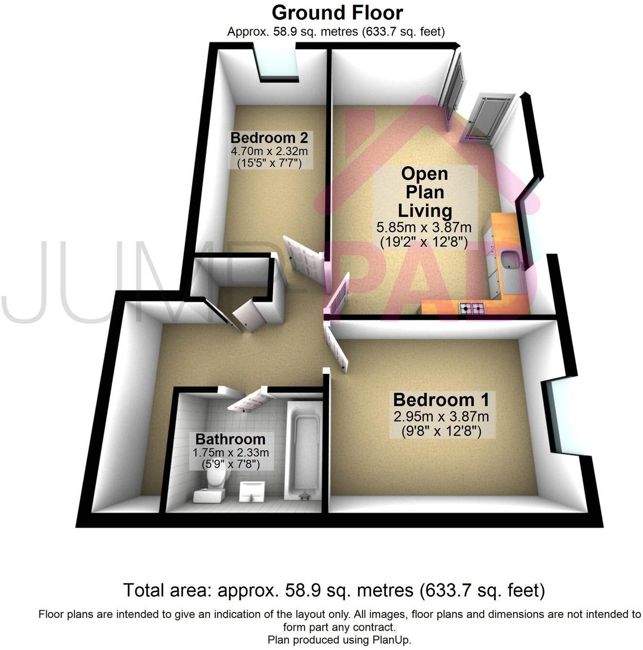 Borron Road, White Cross Court Borron Road, WA12 floorplan