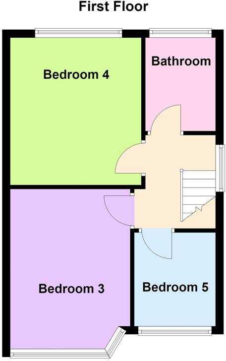 Horndean Avenue, Wigston floorplan