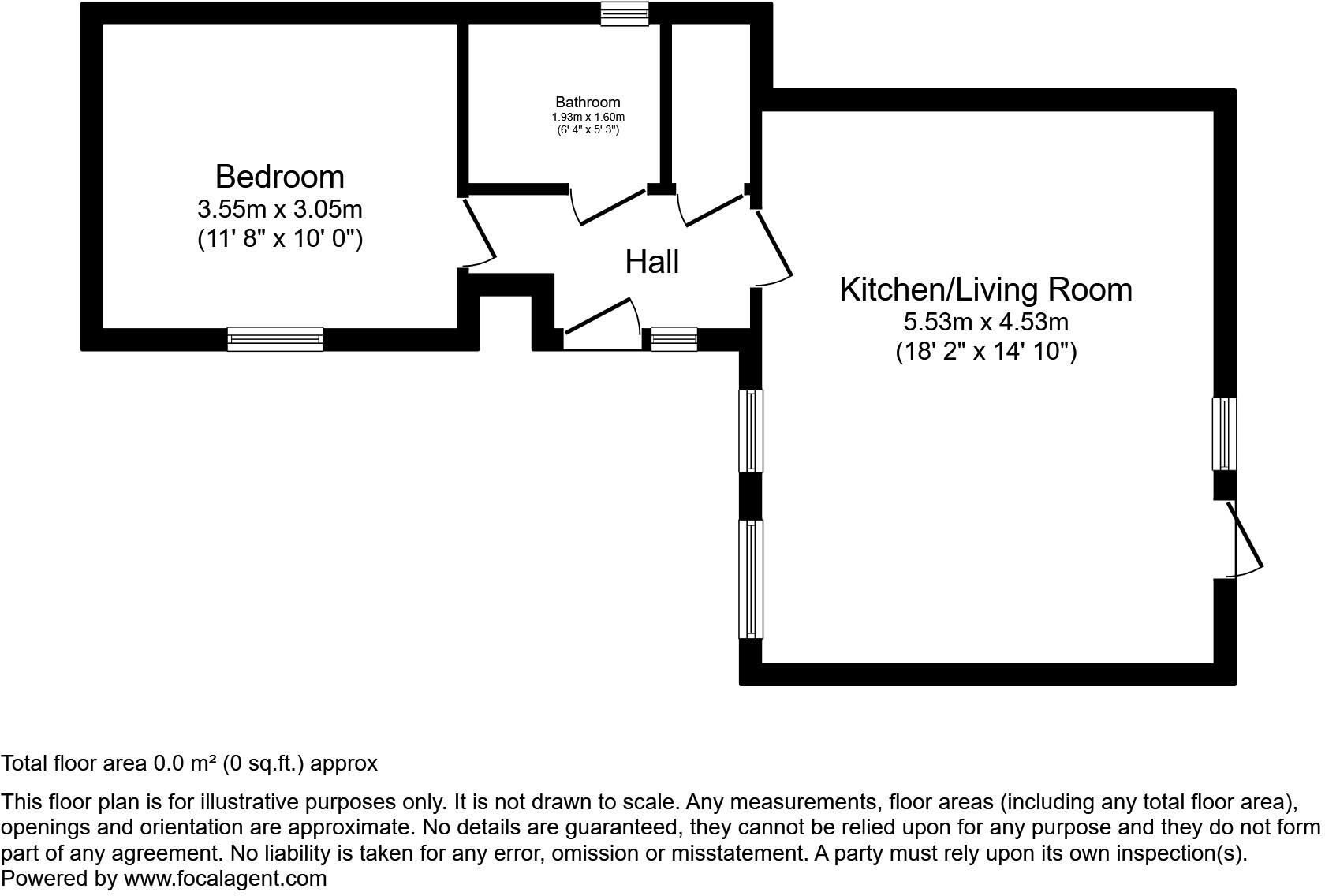 Raymouth Road, London, SE16 floorplan