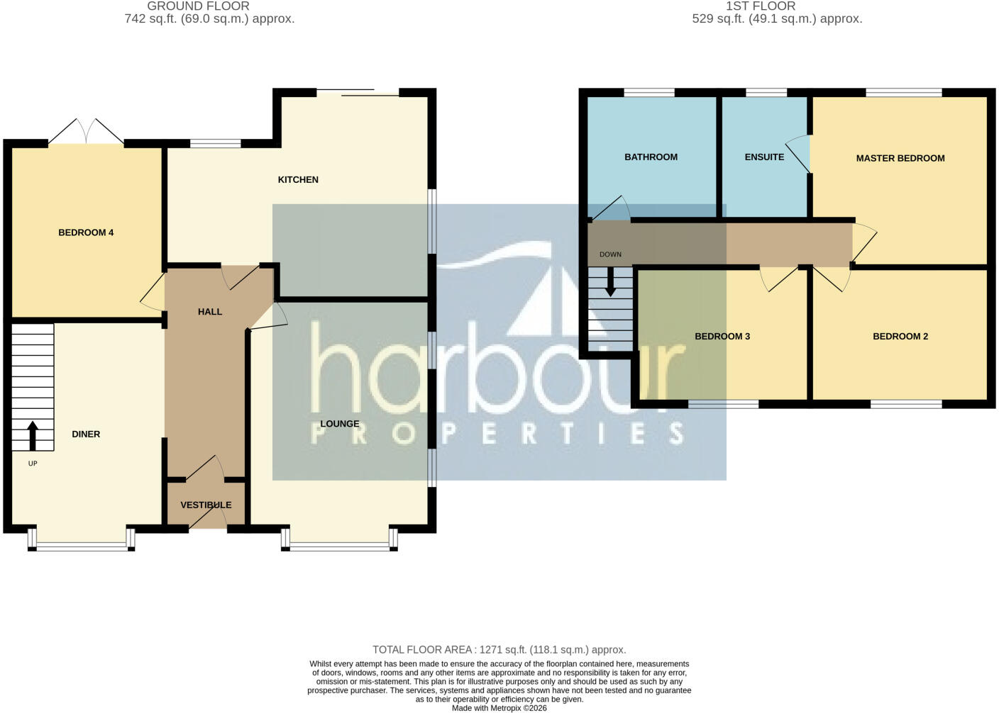 Newton Close, Freckleton, PR4 floorplan