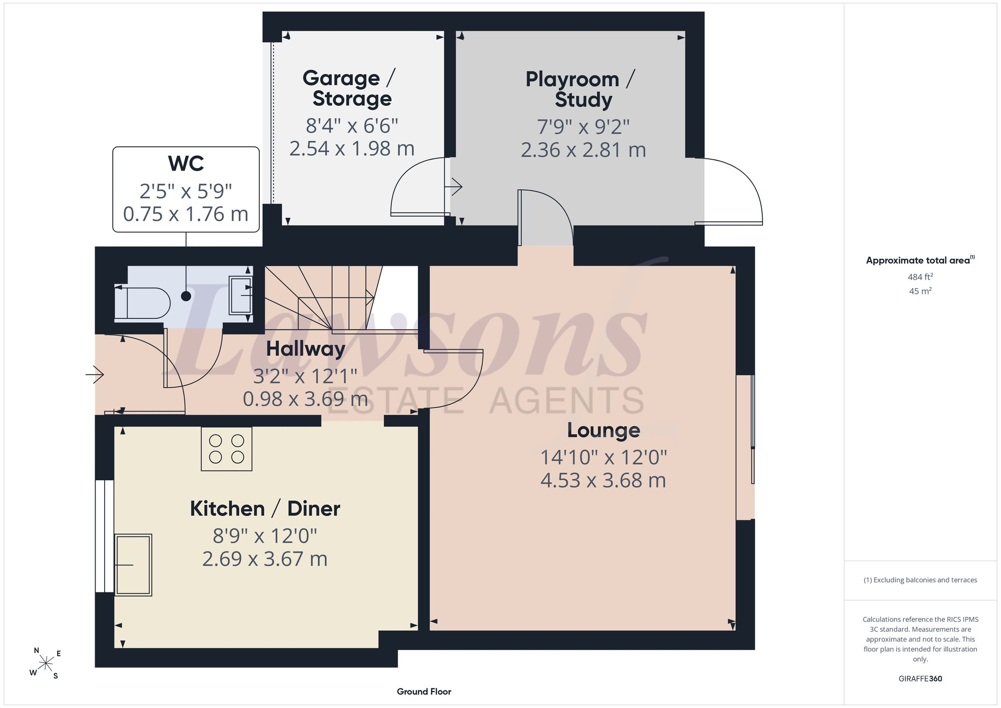 Celandine Close, Thetford, IP24 floorplan