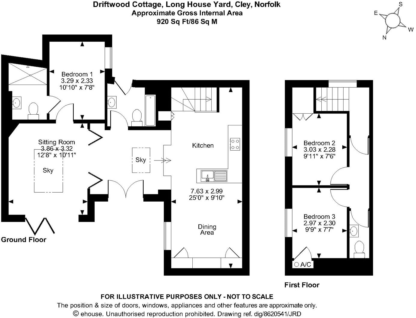 Cley-Next-The-Sea, Norfolk floorplan