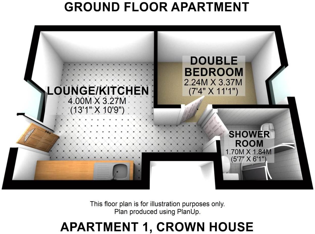 SOVEREIGN COURT, 24 DERBY STREET, ORMSKIRK floorplan