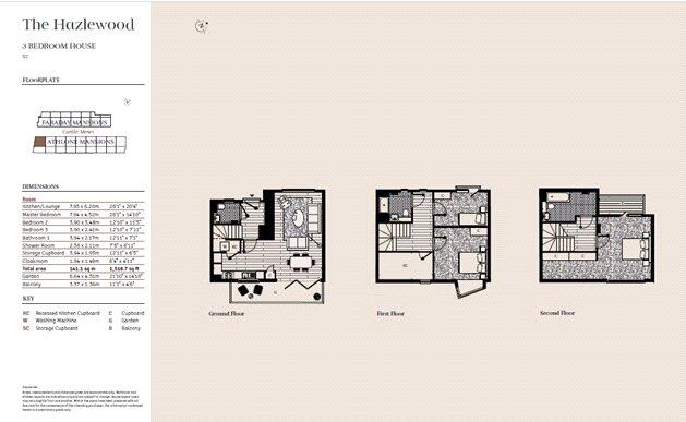 The Auria, 2 Cantle Mews, London, W10 floorplan