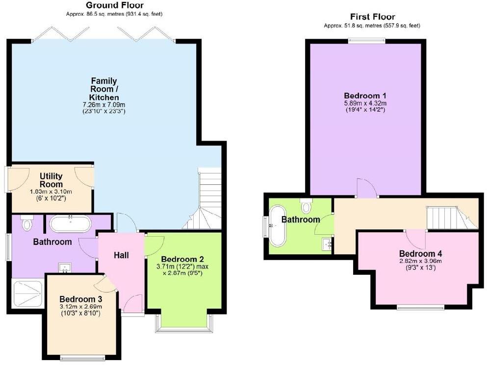 Willows Drive, Failsworth, Manchester floorplan