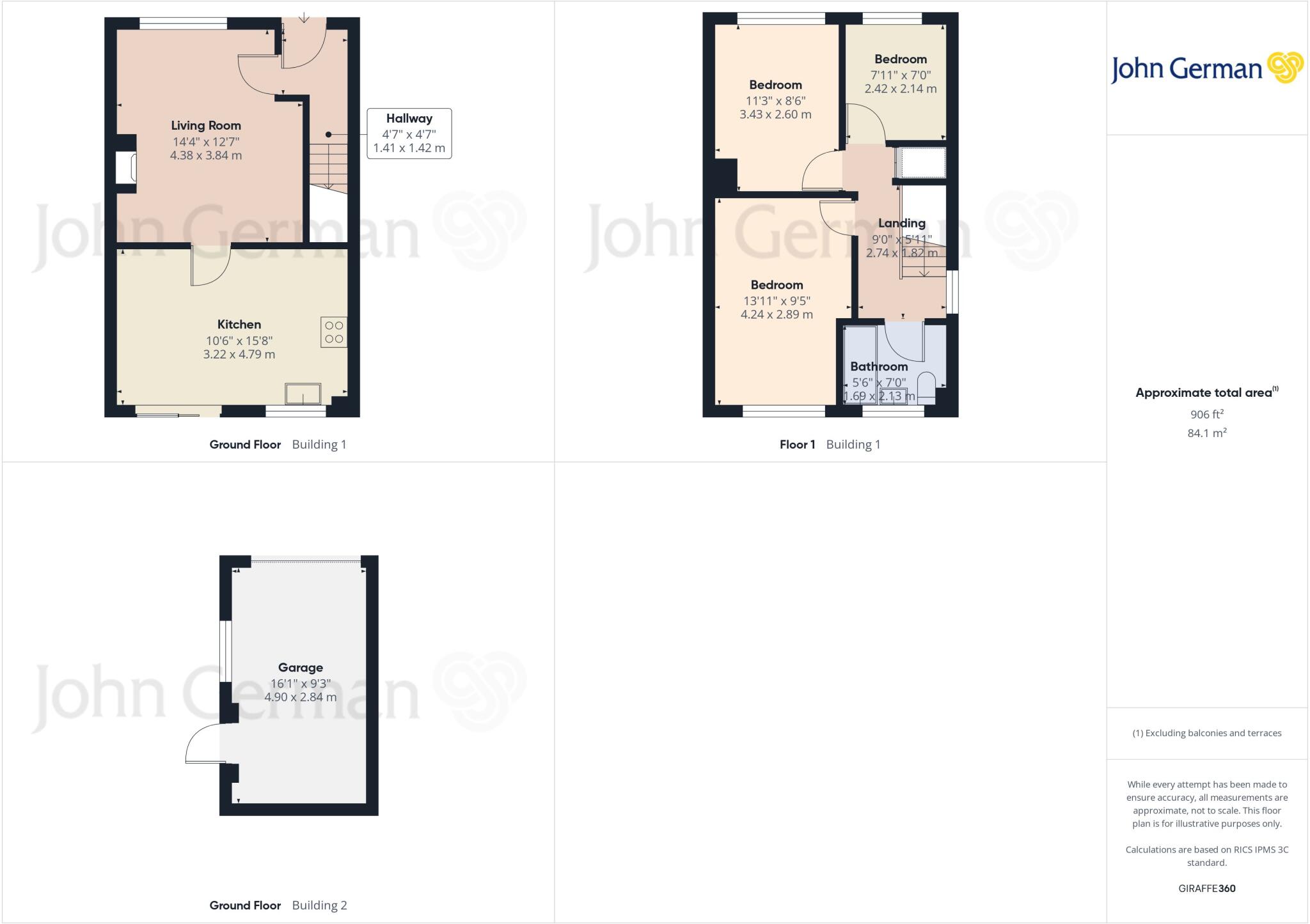 7, Maple Drive, Ashbourne floorplan