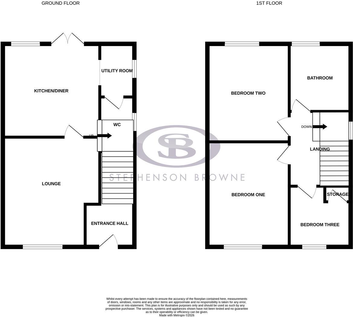 Selbourne Close, Alsager floorplan