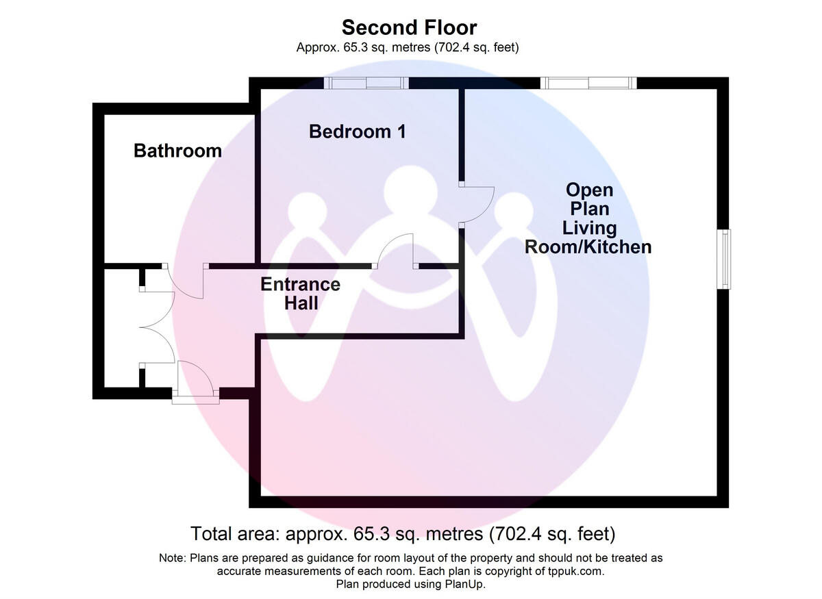 Y Bae, Bangor, Gwynedd, LL57 floorplan