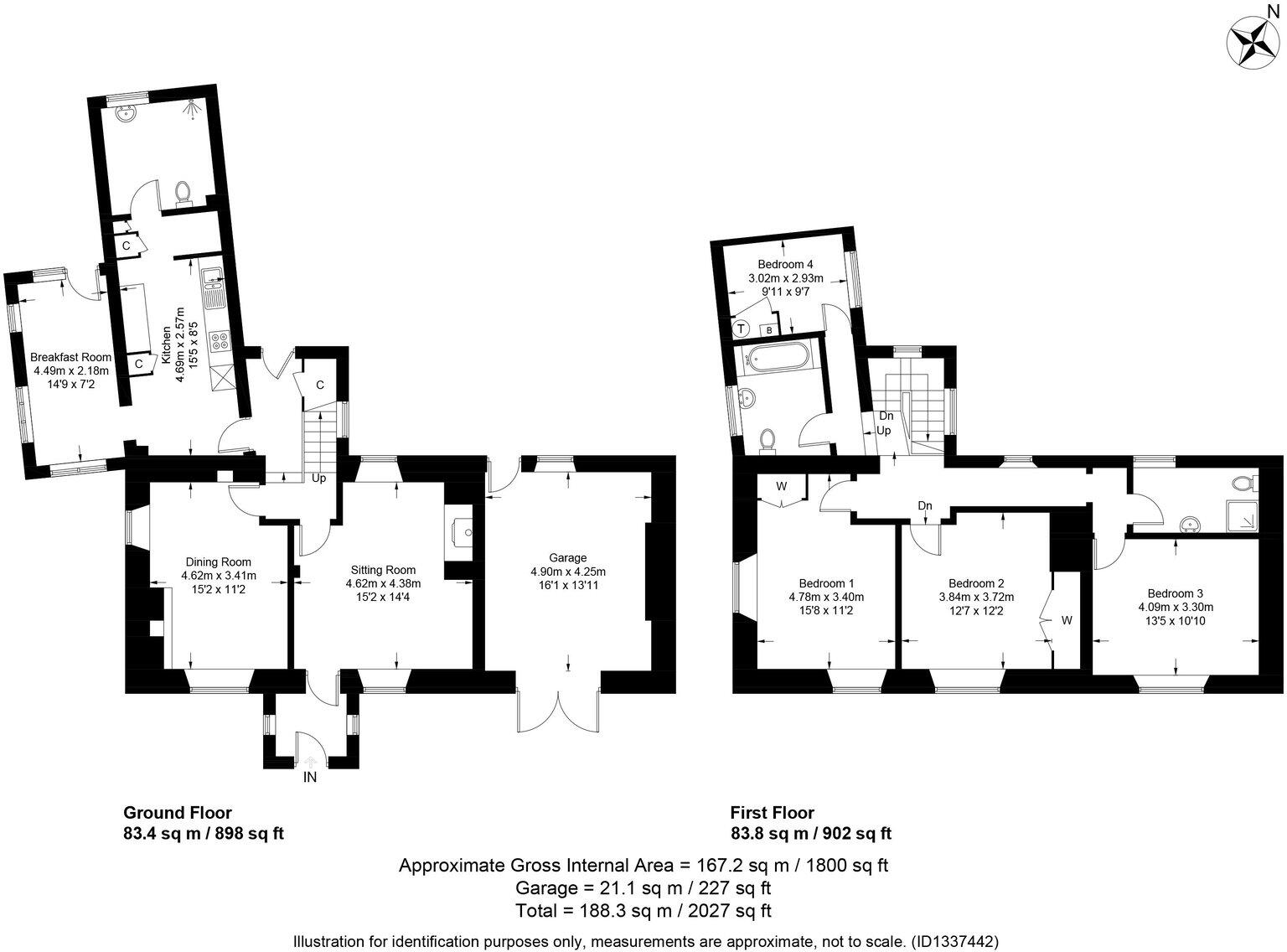 Cherington, Shipston-on-stour, CV36 5HS floorplan