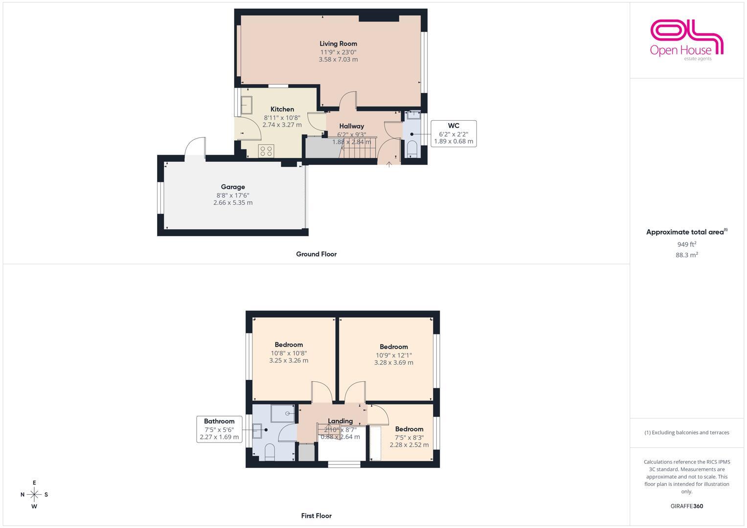 Buckland Road, Stafford floorplan