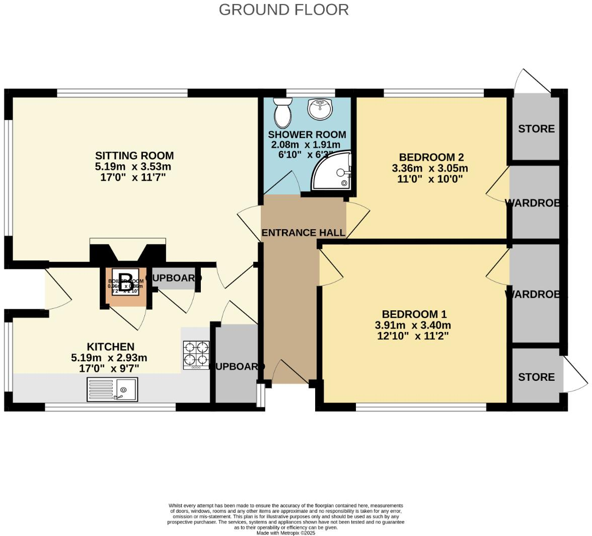 Butler Road, Halstead floorplan