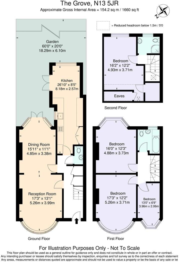 The Grove, Palmers Green, N13 floorplan