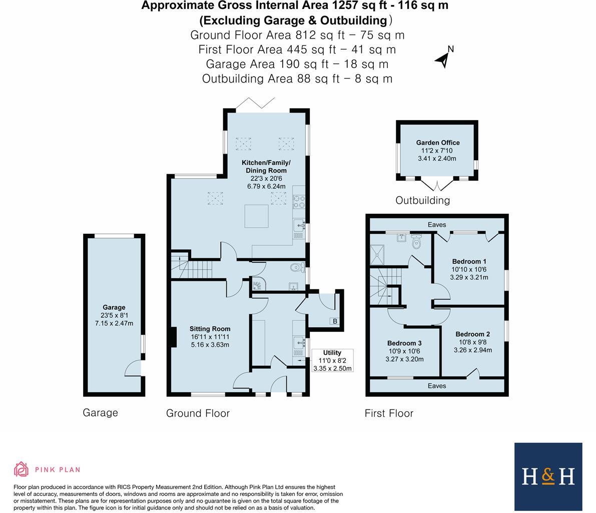 The Paddock, Welton, NN11 floorplan