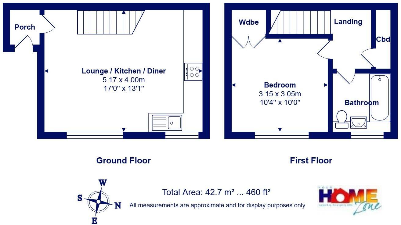Rodney Drive, Mudeford floorplan