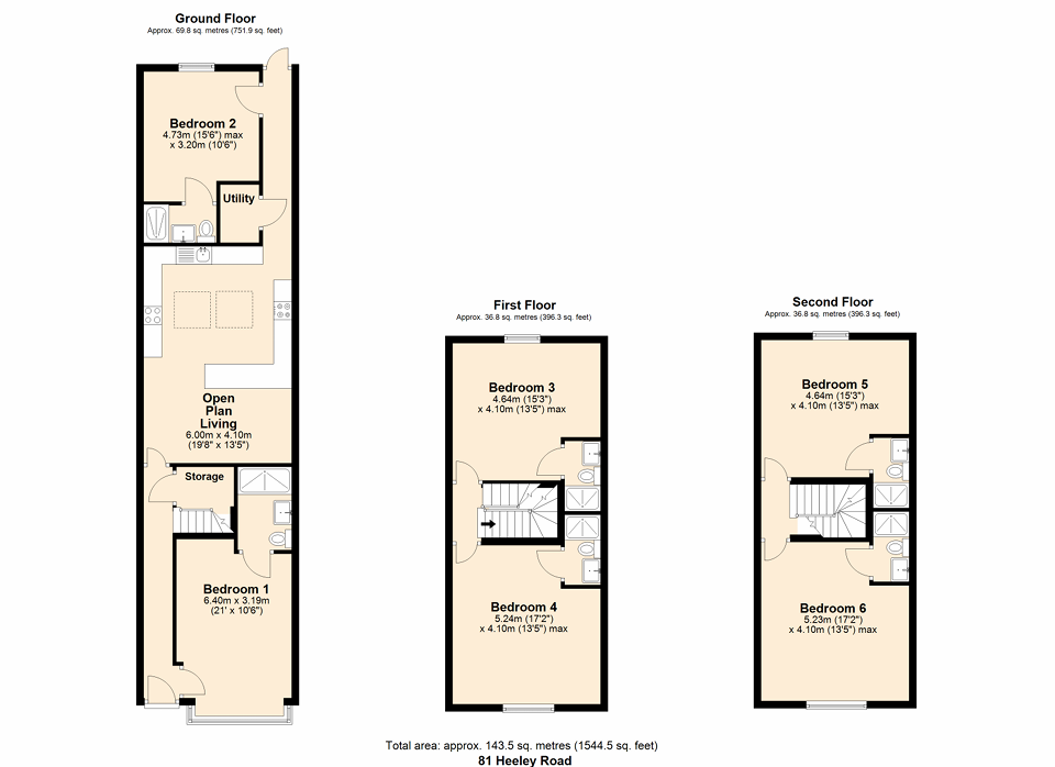 Heeley Road, Birmingham floorplan