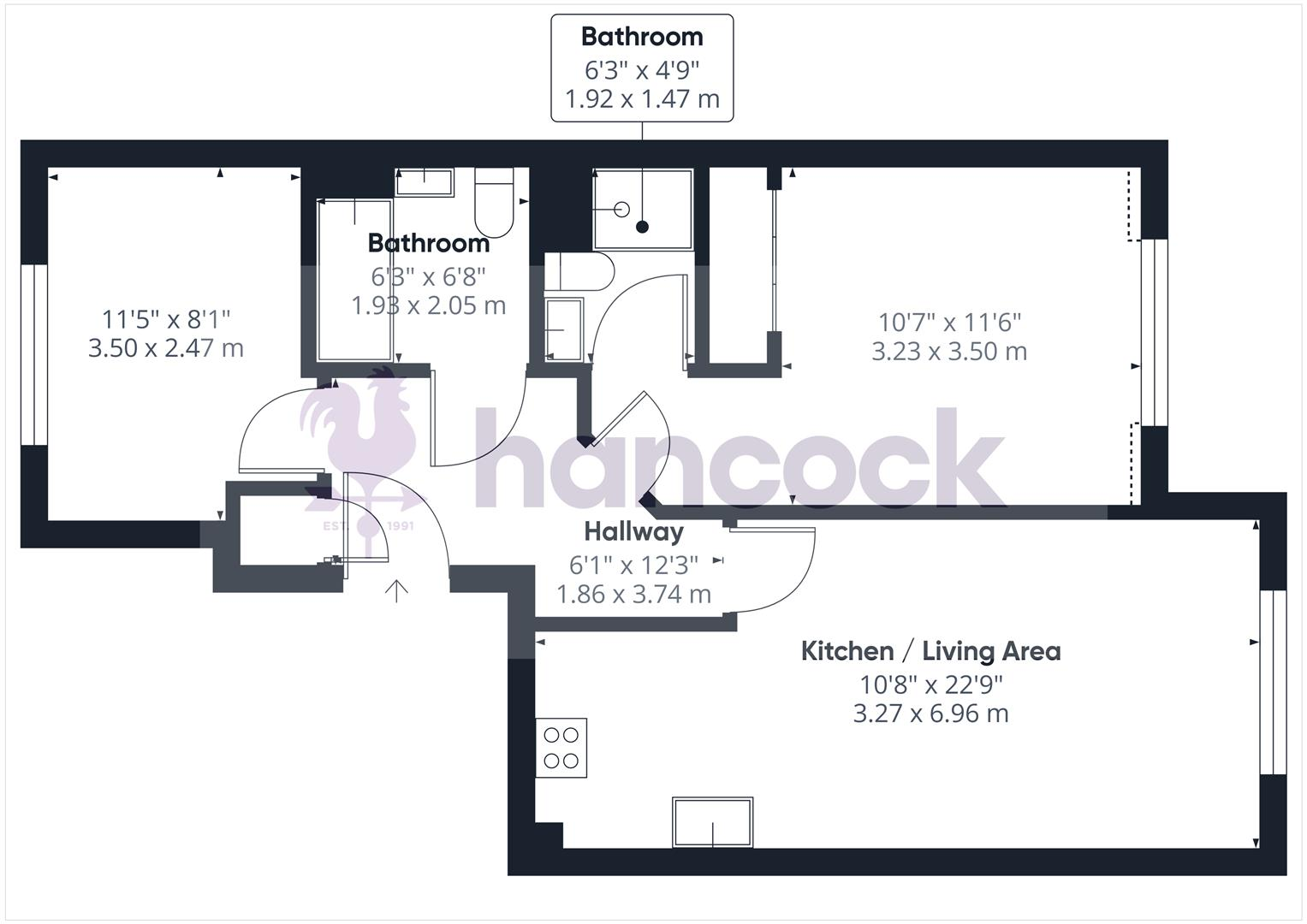 St. Bartholomews Close, Chichester floorplan