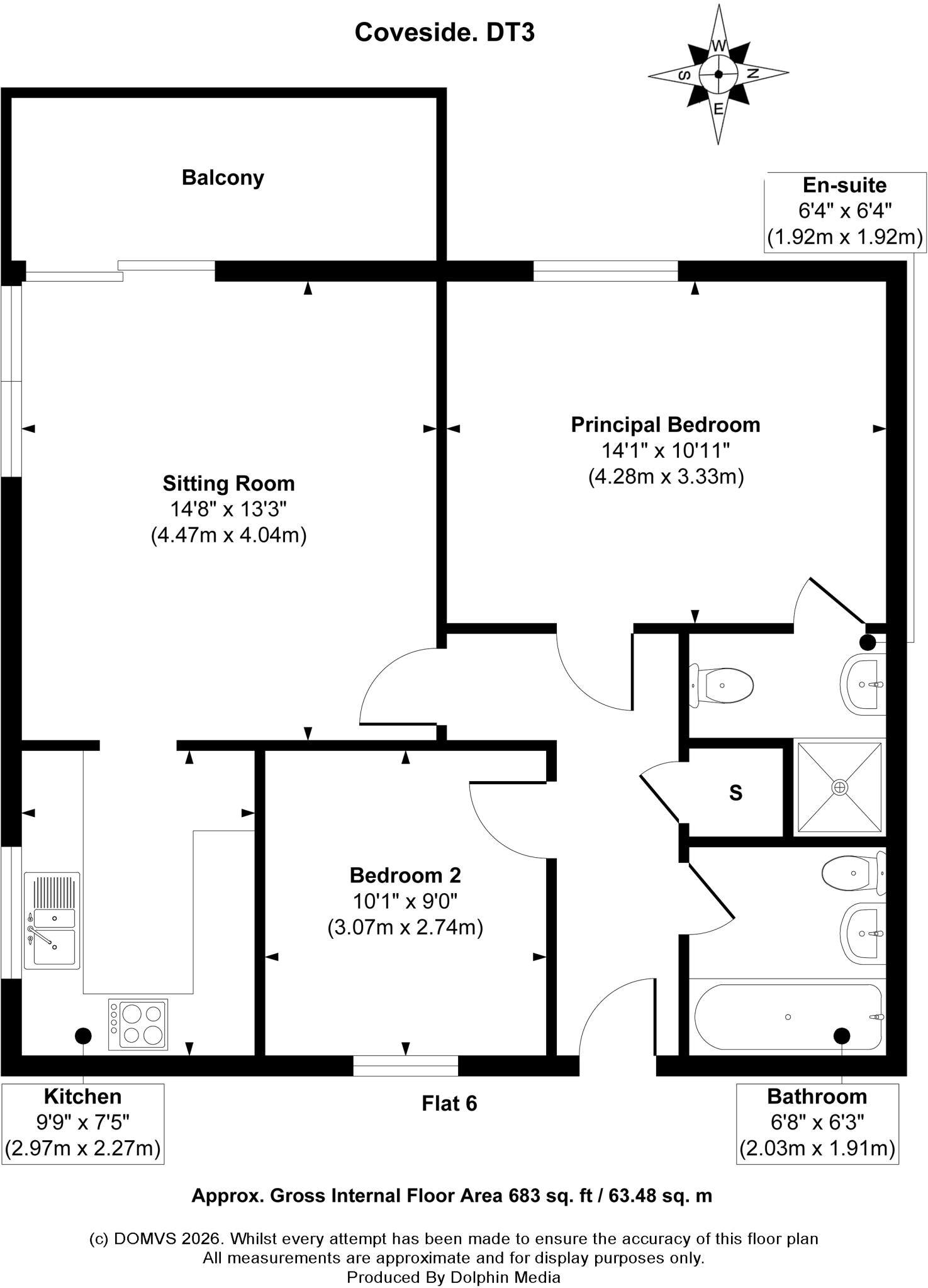 Preston, Weymouth, Dorset floorplan