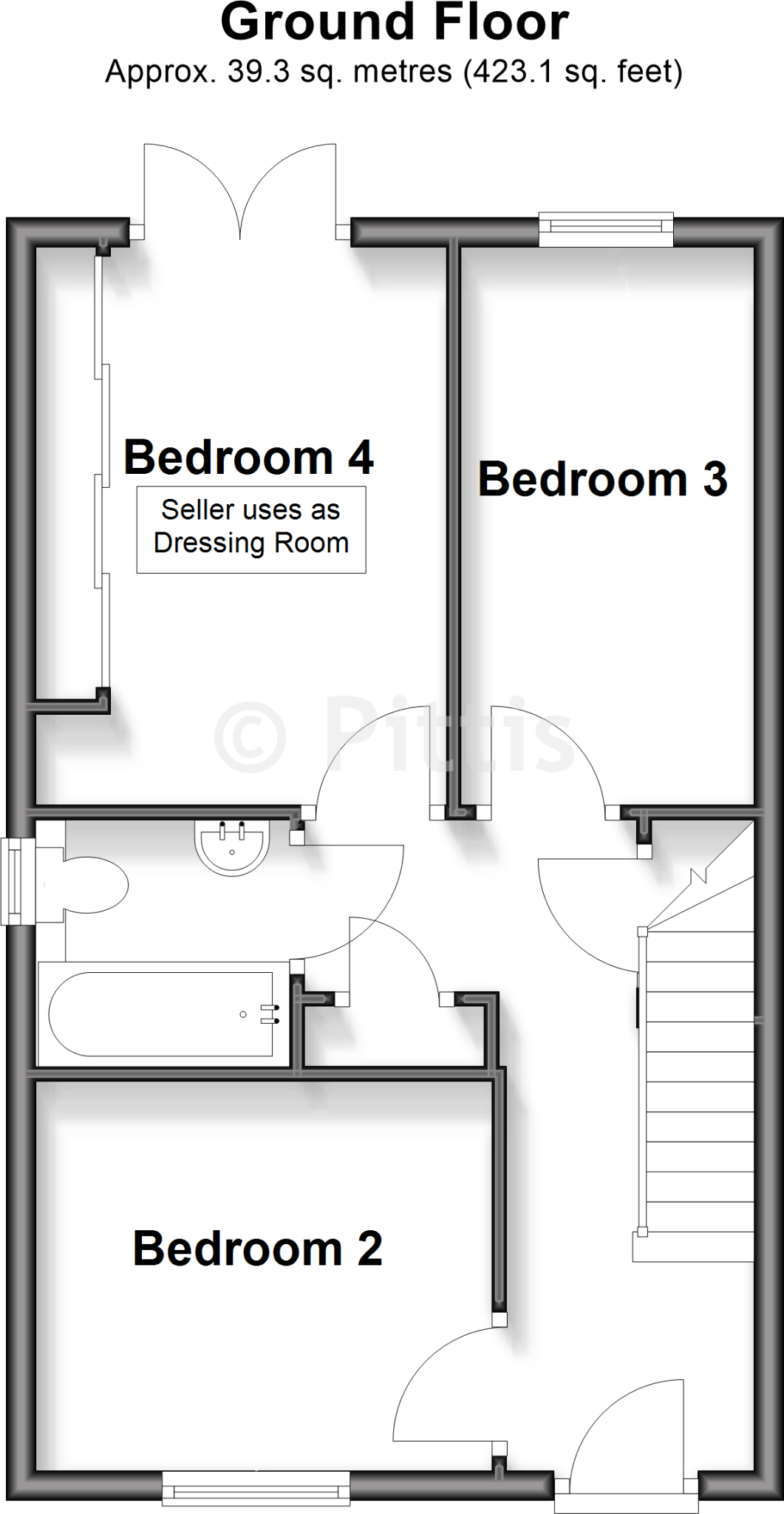 Hurst Point View, Totland, Isle of Wight floorplan