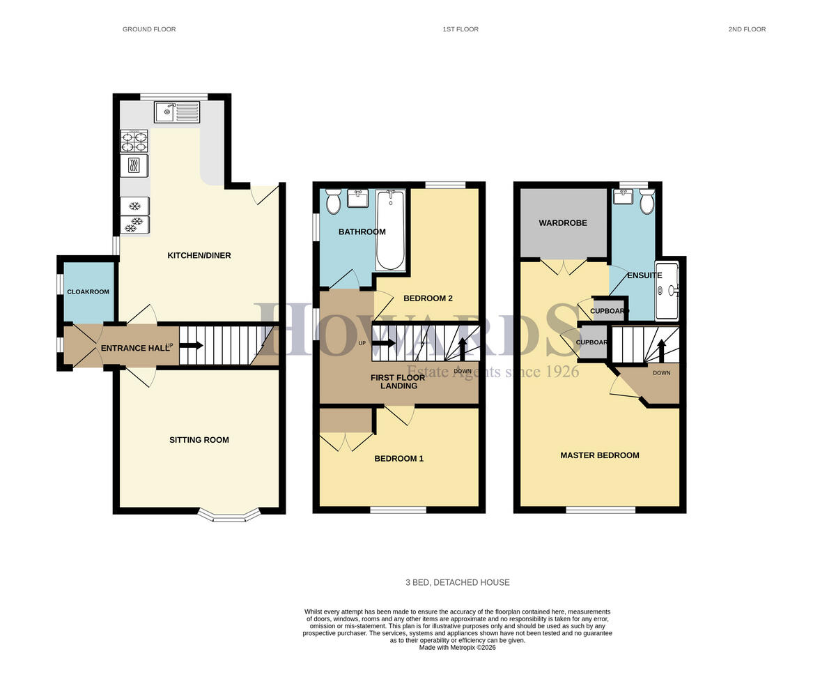 Oakfield Road, Long Stratton floorplan