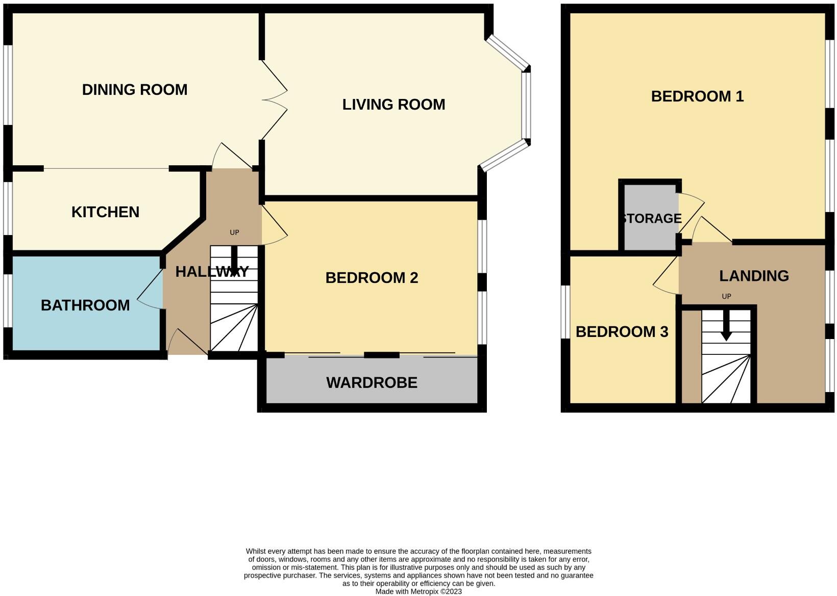 46b Ardoch Crescent, Stevenston, KA20 3PP floorplan