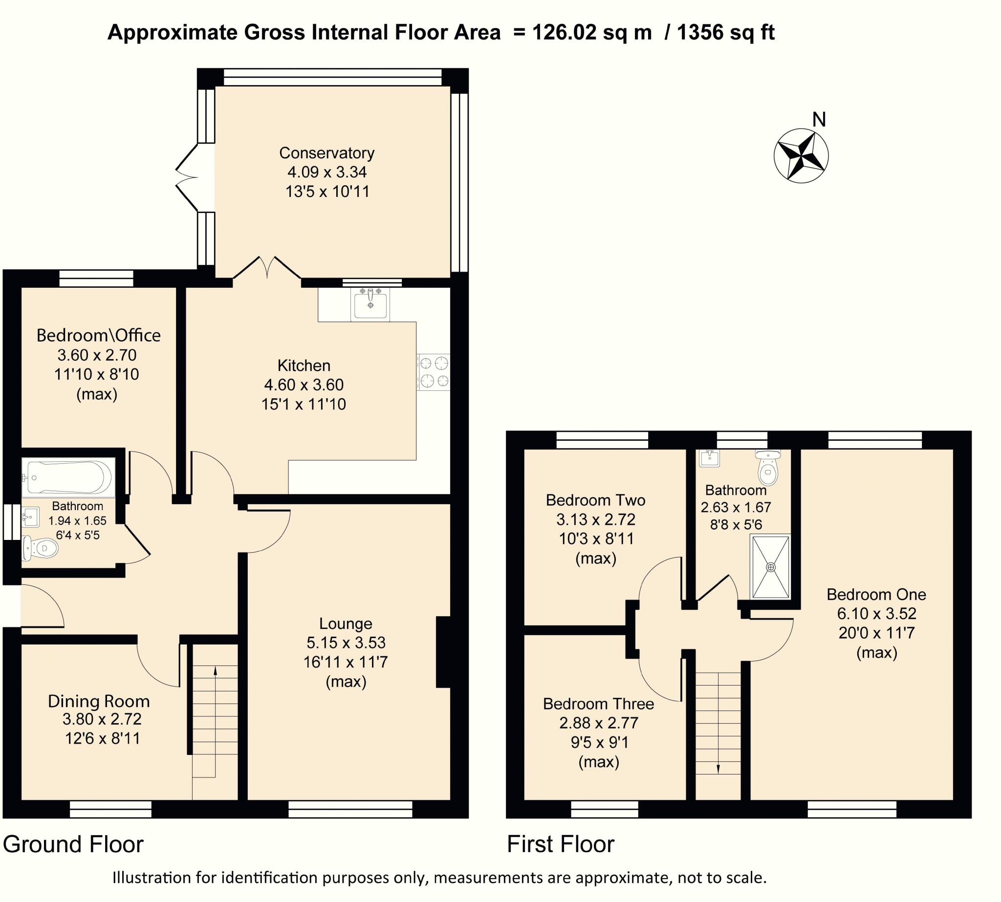 Woodlands Road, Milnrow OL16 4EY  floorplan