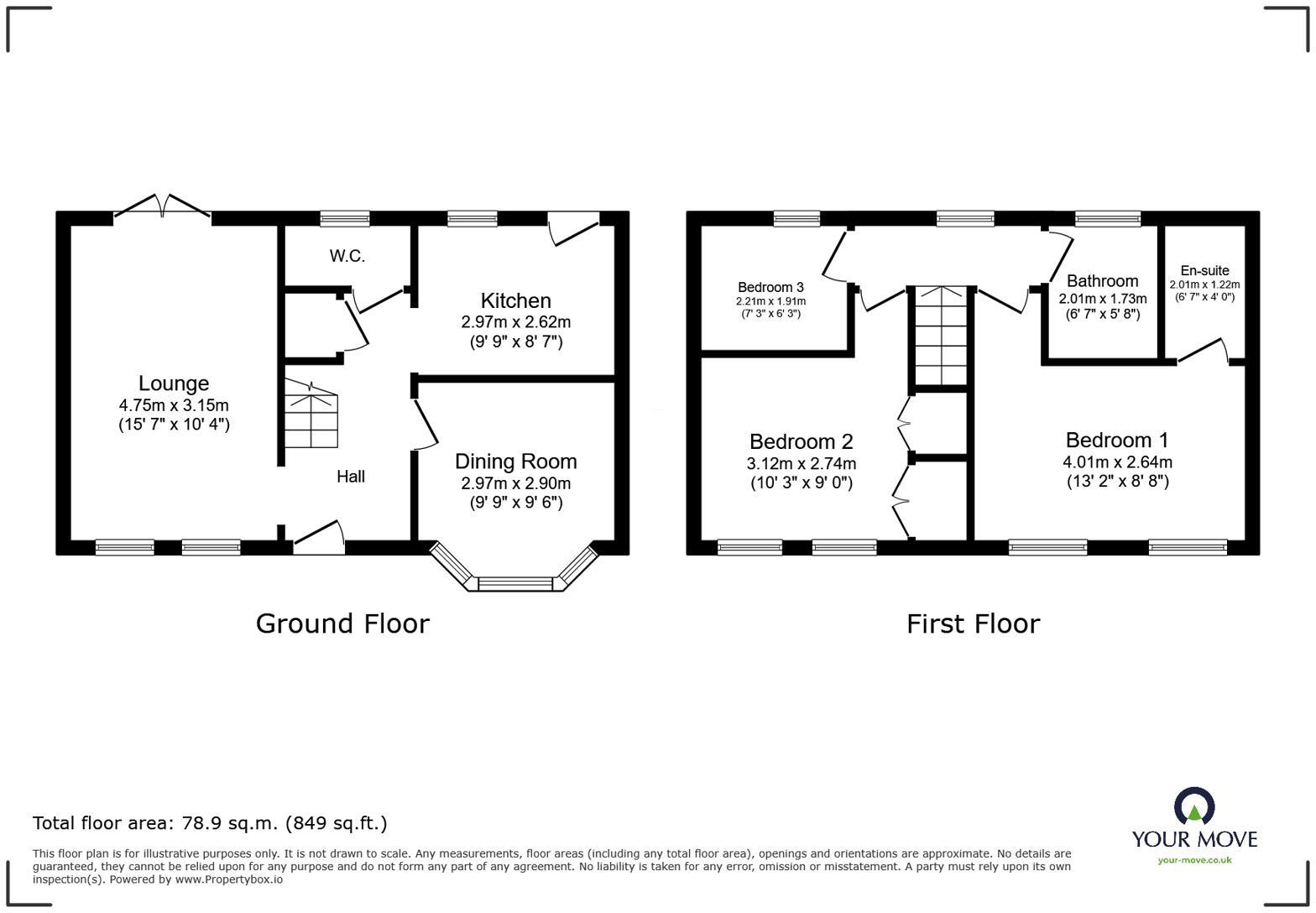 Steven Close, Chatham, Kent, ME4 floorplan