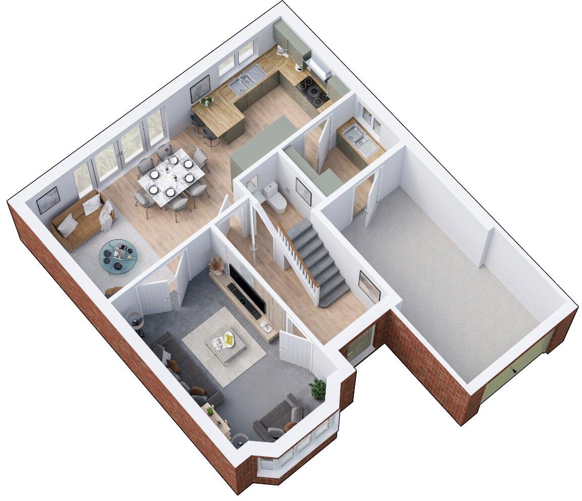 Hafan Y Glyn Development, Colwyn Bay, Conwy, LL29 floorplan
