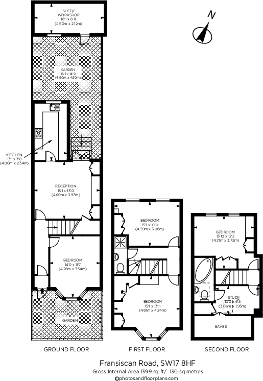 Franciscan Road, Wandsworth, London floorplan