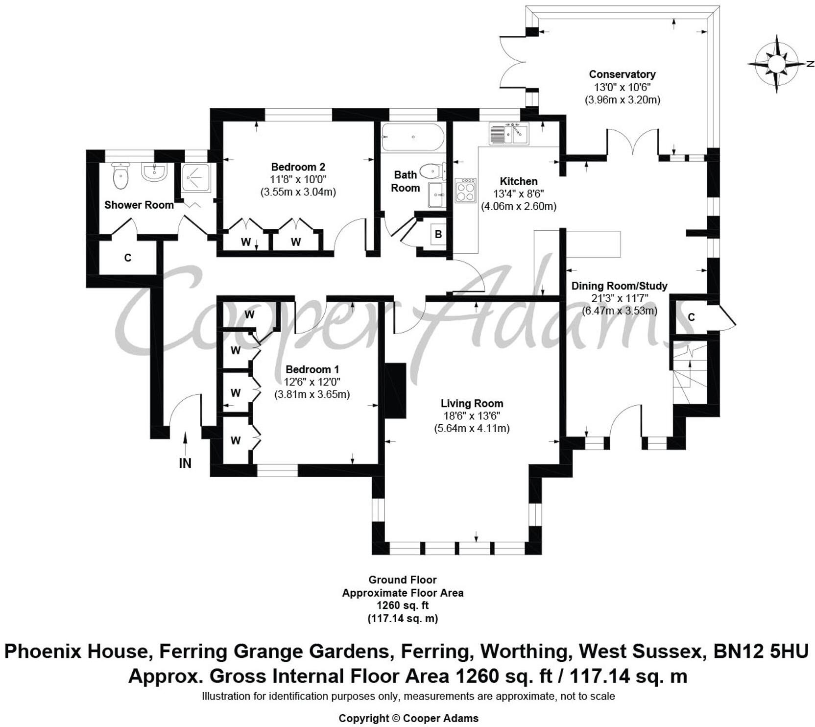 Ferring Grange Gardens, Ferring, BN12 floorplan