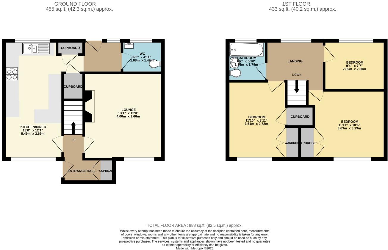 Mayfield Road, Bury St. Edmunds, Suffolk, IP33 floorplan