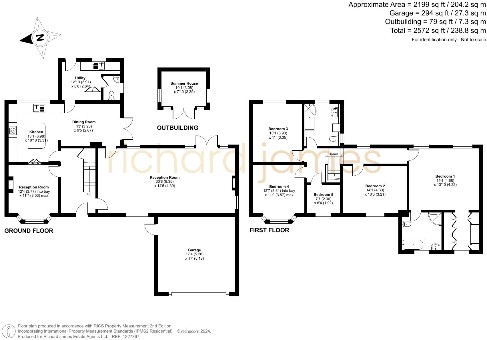 Hillside, Station Road, Purton, SN5 floorplan