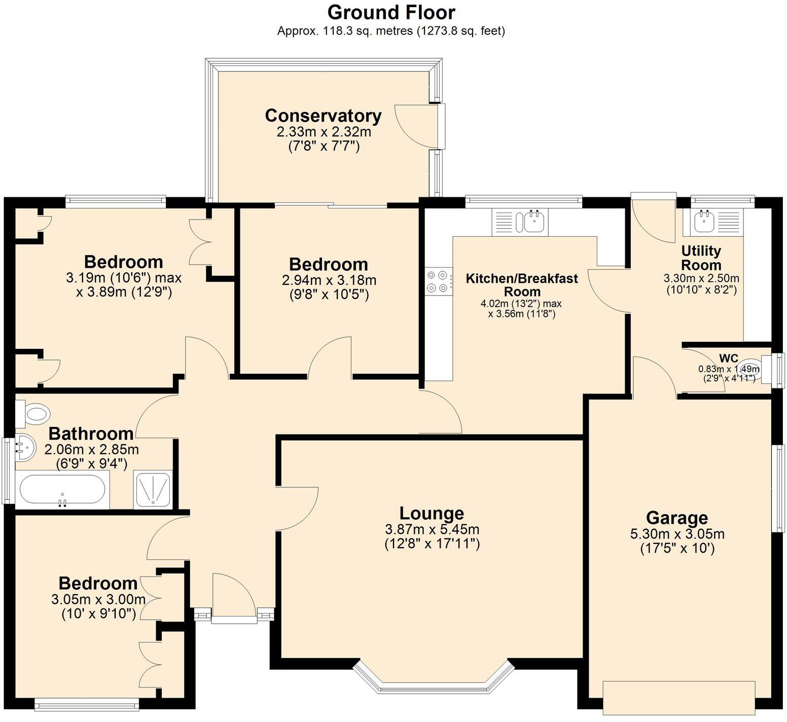 Avenue Clamart, Scunthorpe, DN15 floorplan