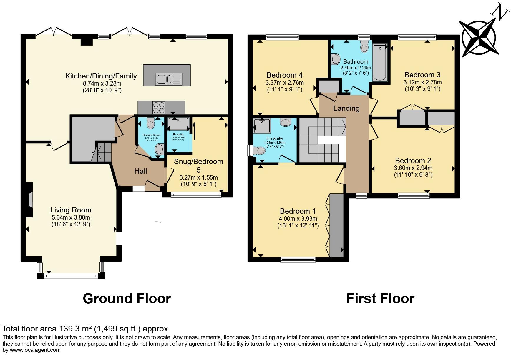 Heron Way, Mansfield, NG19 floorplan