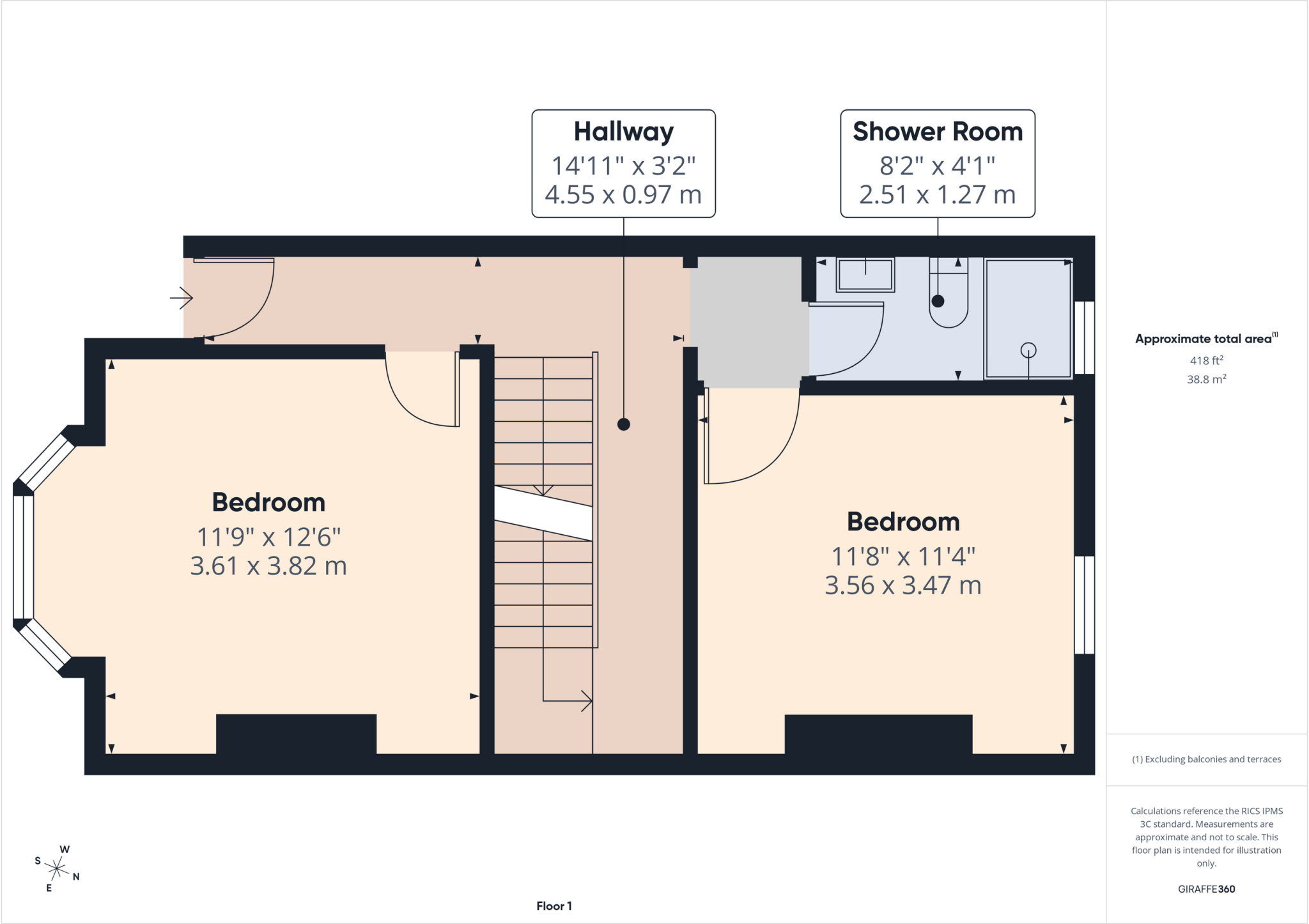 Warner Street, Derby floorplan