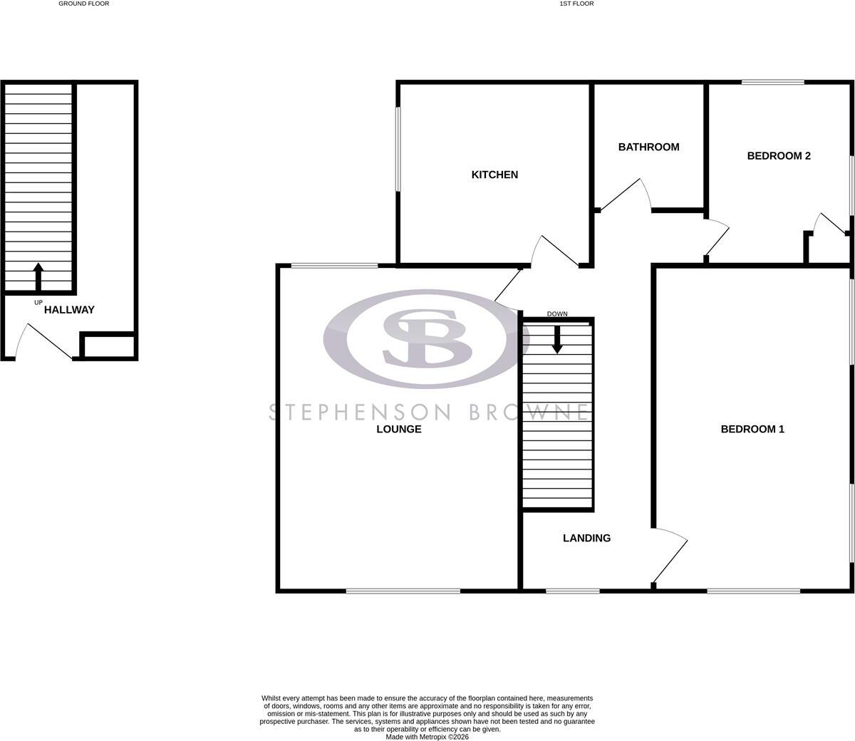 Crewe Road, Alsager floorplan