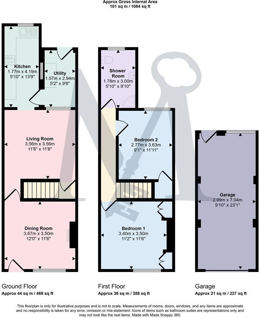 Coalville Lane, Ravenstone, Coalville floorplan