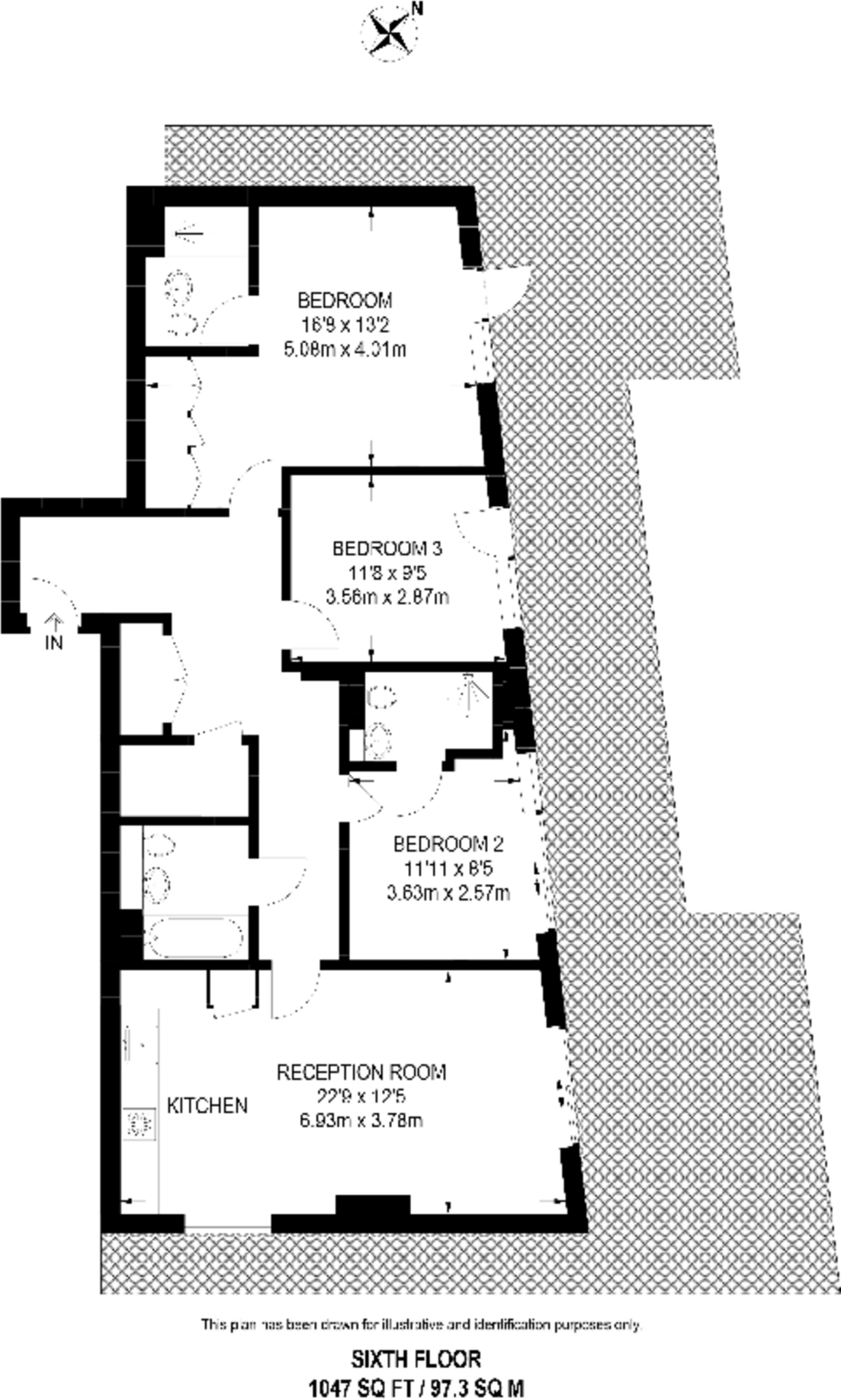 Osiers Road, Wandsworth, London, SW18 floorplan